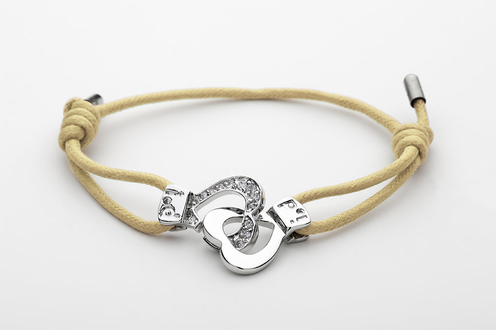 Bracelet Les Interchangeables A37096 - Bracelet Tissu Beige Cristaux de  haute qualité Femme sur Bijourama, référence des bijoux Femme en ligne