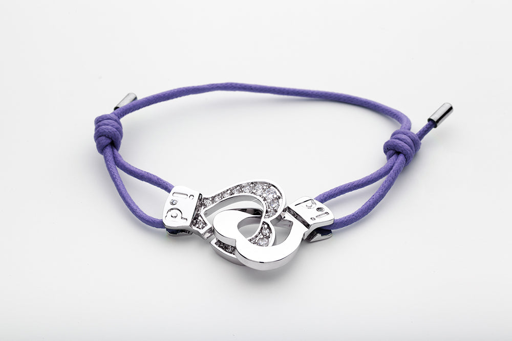 ♡a♡ Cuffs of Love Bracelet Heart Cuff Half CZ Bracelets XXLarge