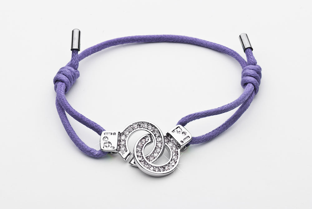 Cuffs of Love Bracelet Hand Cuff CZ Bracelets Medium – i.d x