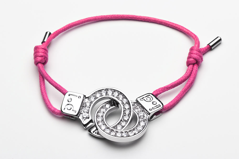 Cuffs of Love Bracelet Hand Cuff CZ Bracelets XLarge – i.d x