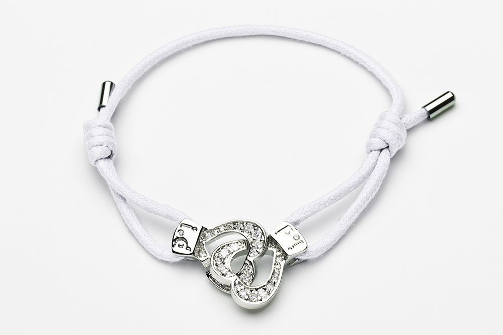 Cuffs of Love Bracelet Heart Cuff CZ Bracelets Medium