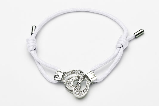 Cuffs of Love Bracelet Heart Cuff CZ Bracelets Medium
